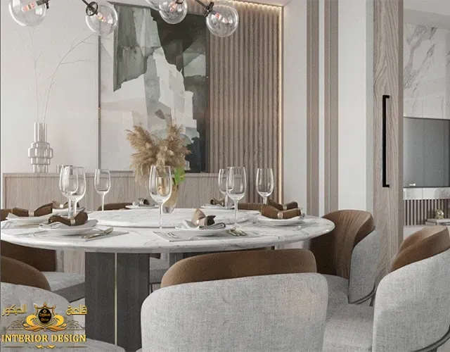 غرفة طعام كلاسيك قلعة الديكور غرفة طعام كلاسيك