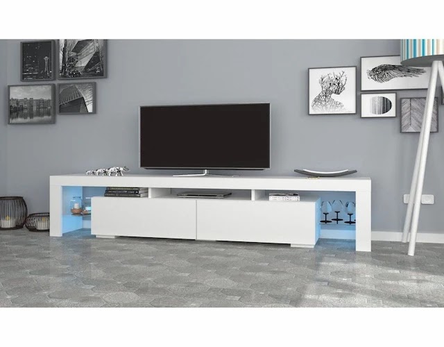 مكتبة خشب مودرن