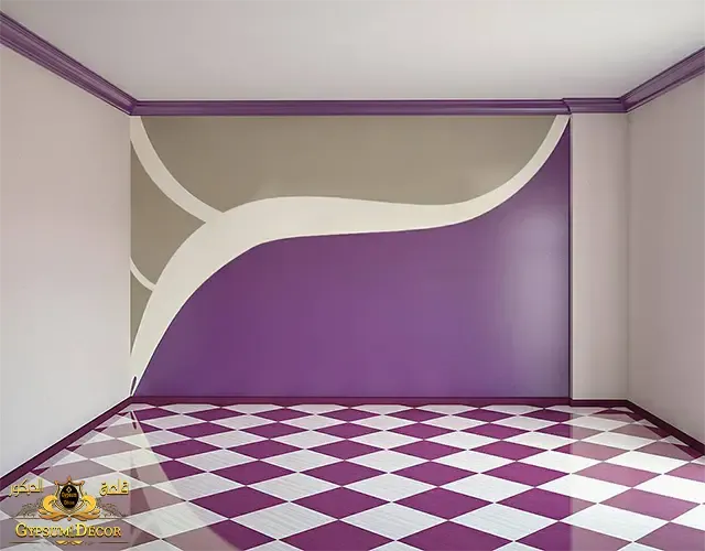 غرف النوم للمتزوجين موف ورصاصي الوان غرف نوم موف ورصاصي