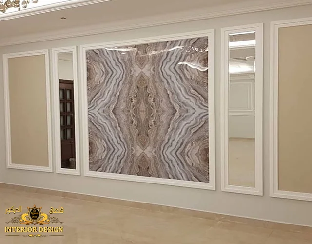 اشكال جبس بورد مع بانوهات قلعة الديكور