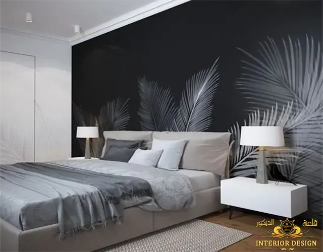 ورق حائط مودرن لغرف النوم قلعة الديكور