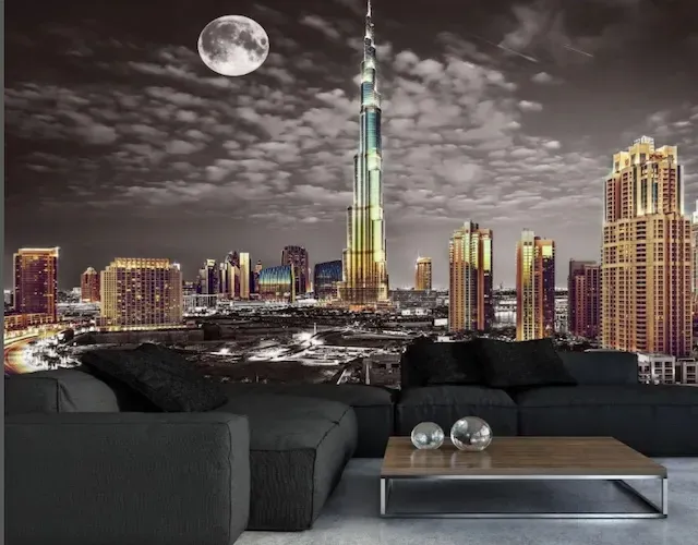 صور ورق حائط 3D قلعة الديكور