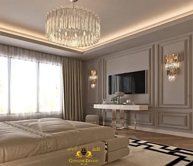 حوائط غرف نوم دهانات شقق صغيره