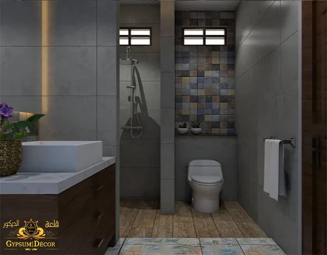 ديكور حمامات وتصاميم حديثة