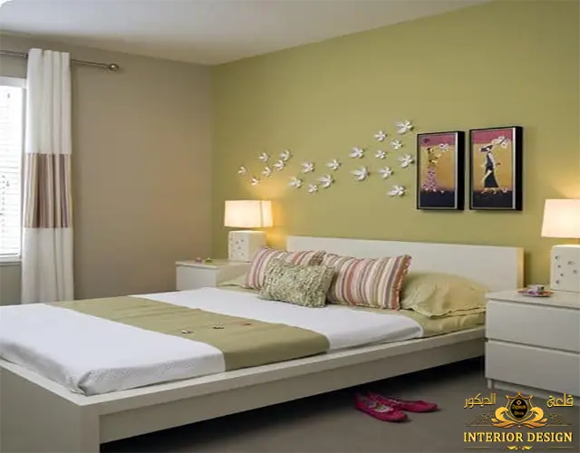 ألوان دهانات غرف نوم ألوان دهانات غرف نوم رومانسية قلعة الديكور