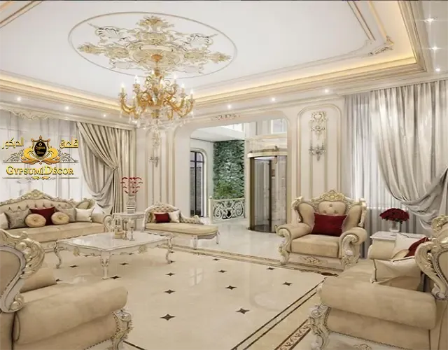 ألوان حوائط صالات اوف وايت ألوان حوائط صالات كلاسيك