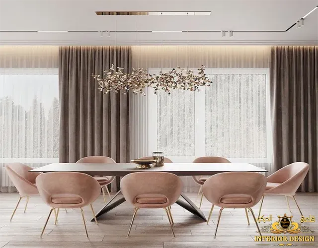 غرفة طعام كلاسيك غرفة طعام كلاسيك قلعة الديكور