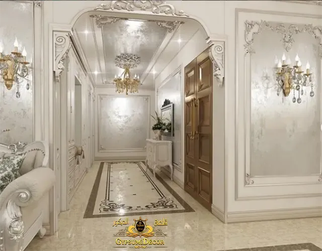 ديكورات اسقف منازل جبس اسقف راقيه مداخل