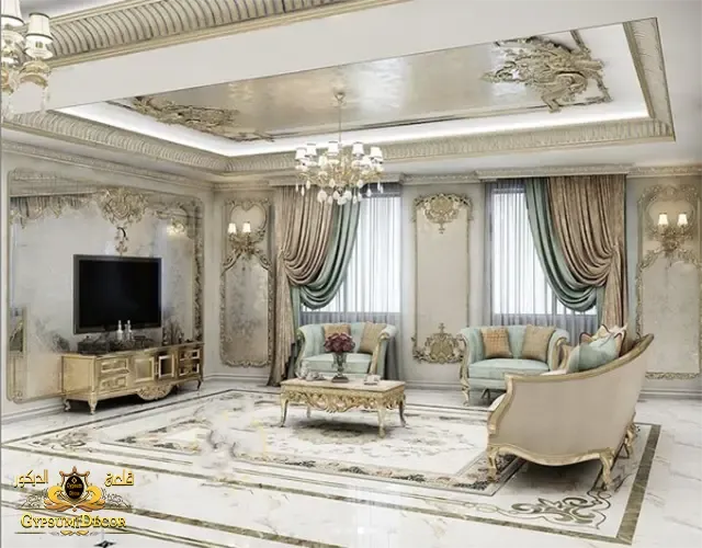 أسقف جبس صالات اسقف جبس بورد