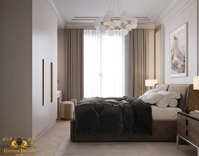 ديكورات جبس غرف نوم كلاسيك ديكورات غرف نوم