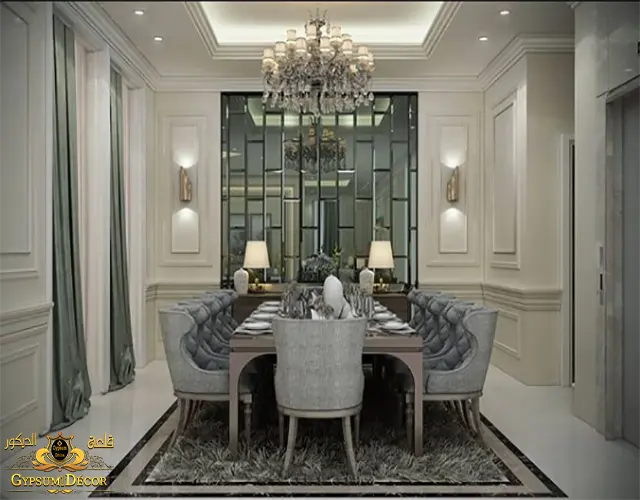 ديكورات نقاشة قطيفة مودرن