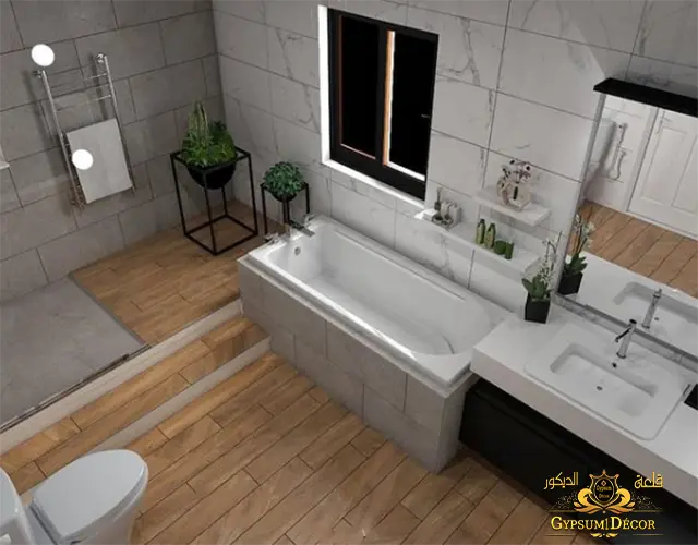 حمامات صغيرة جدا