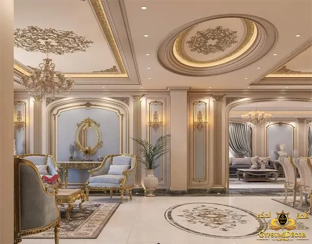 ديكور جبس بلدى للسقف المعلق جبس بلدى للسقف المعلق