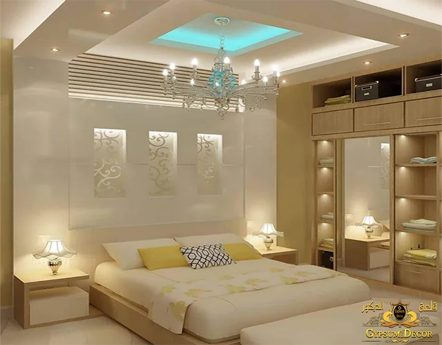 جبس بورد لغرف النوم قلعة الديكور