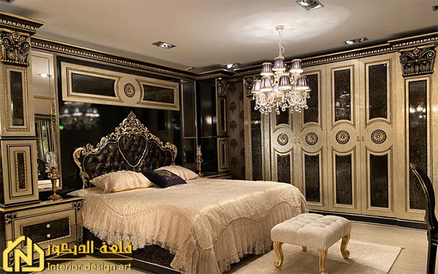 Classic bedroom color white Classic-bedroom-color