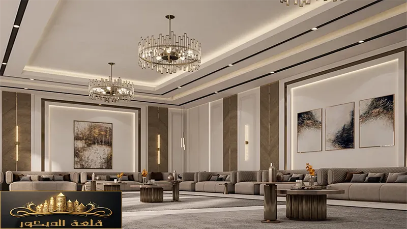 Classic gypsum board living room Classic-gypsum-board-living_room