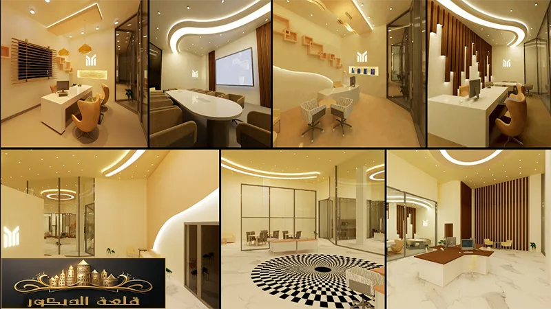 Forms of gypsum board small reception Forms-of-gypsum-board-small-reception