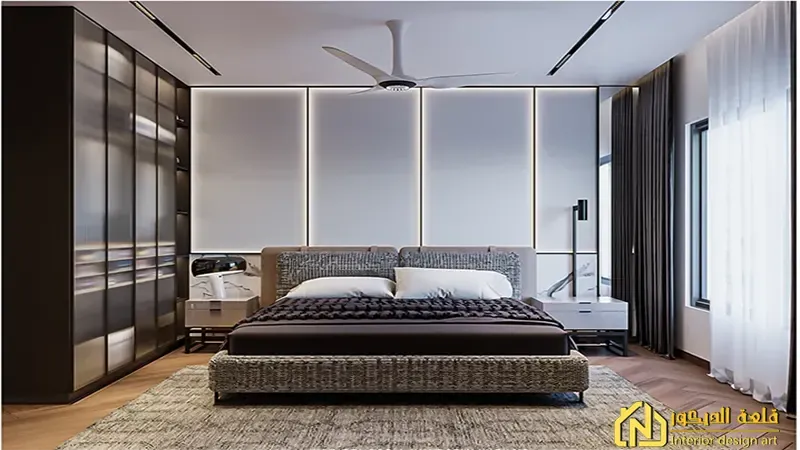 Gypsum board simple bedroom Gypsum-board-simple-bedroom