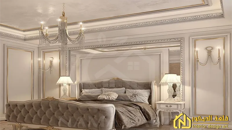 Gypsum classic bedroom decorations classic-bedroom-decorations