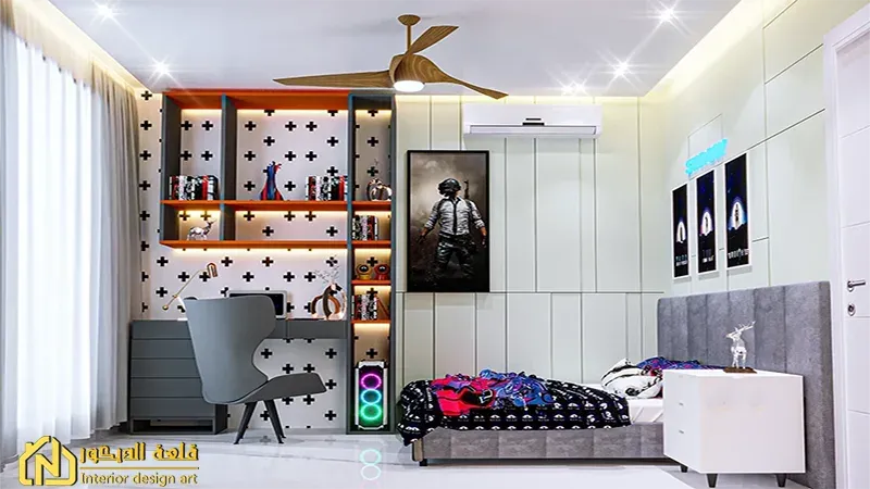 Gypsum decorations for children's bedrooms Gypsum-decorations-for-children's