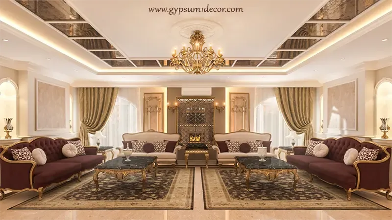 Luxurious majlis wall decorations ديكورات جدران مجالس تصاميم فخمة حديثة