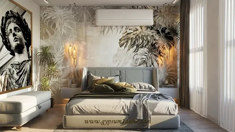 ورق جدران غرف نوم ثلاثي الابعاد قلعة الديكور bedroom wallpaper 3D 2023