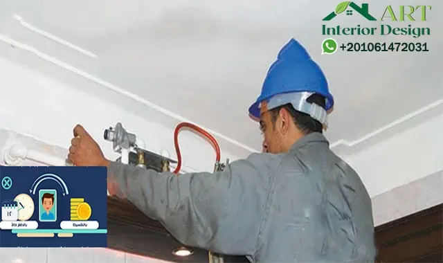 تركيب الغاز والتوصيلات