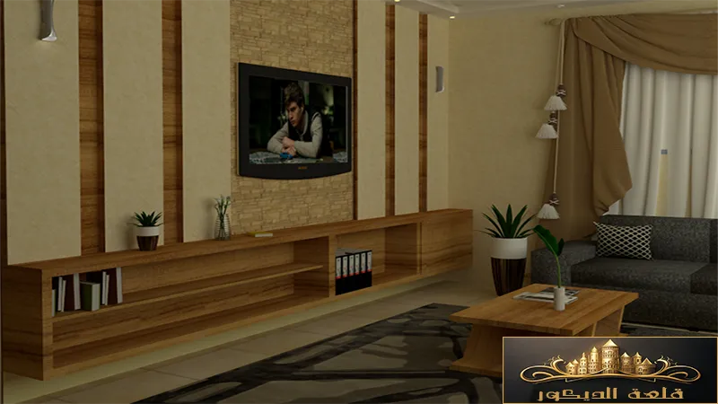 ديكور تلفزيون خشب ديكور-تلفزيون-خشب