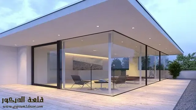 ديوانية زجاج ديوانية-زجاج