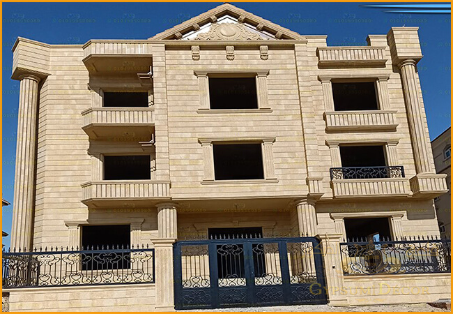 أحدث وجهات منازل طوب فرعوني مصرية