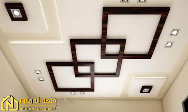 Ceilings gypsum board classic halls Ceilings-gypsum-board-classic-halls