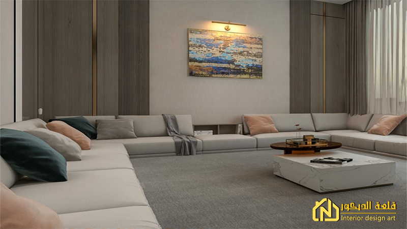 Design of a ground men's majlis Design-of-a-ground-men's-majlis