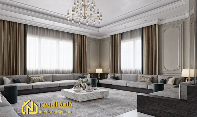 Gypsum Modern Men's Majlis Gypsum-Modern-Men's-Majlis