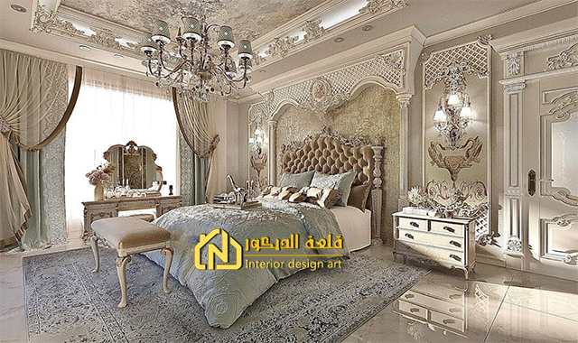 Classic bedroom gypsum shapes Classic-bedroom-gypsum-shapes