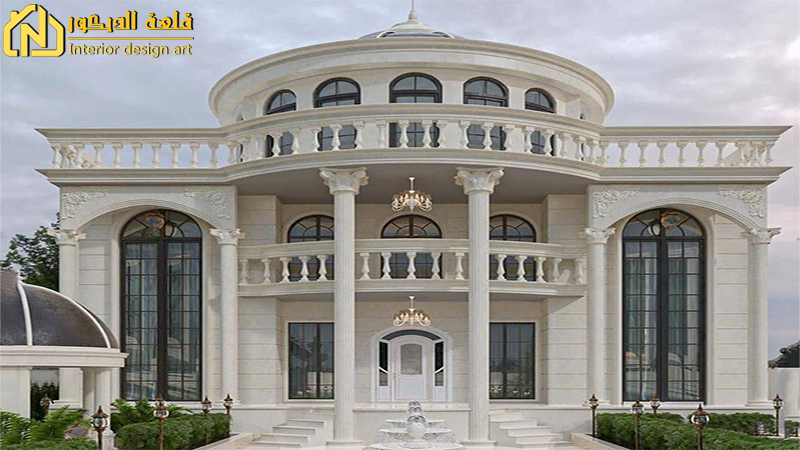 Modern-villas-facades-in-Saudi