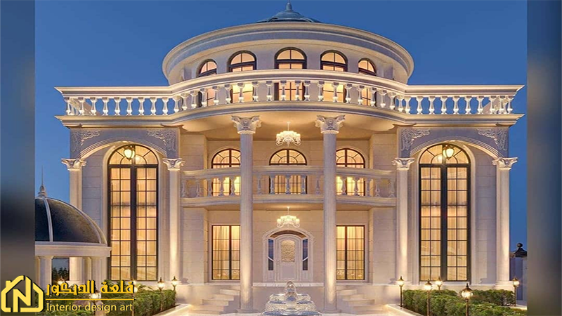 Modern-villas-facades-in-Saudi-Arabia Modern-villas-facades