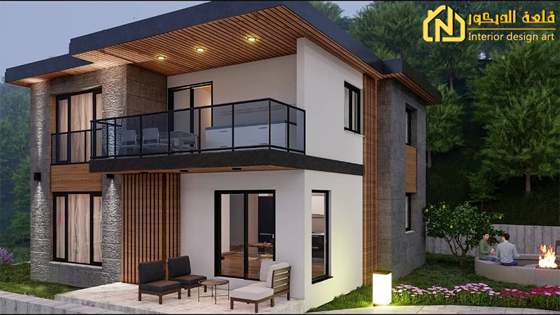 Modern-villas-facades-two-floors