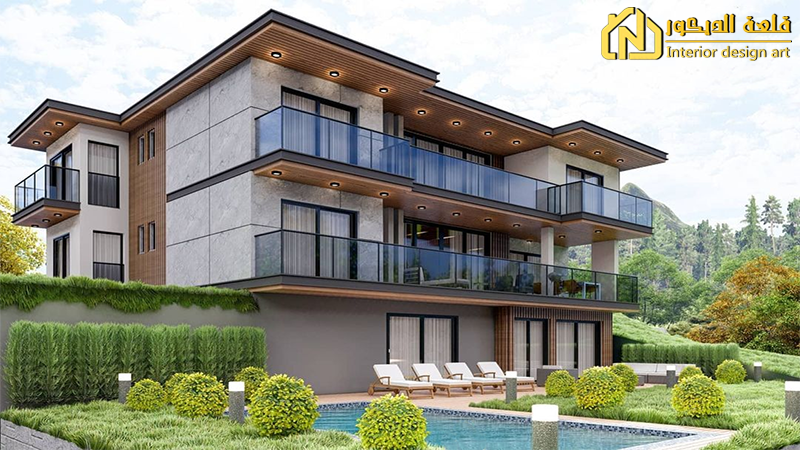 Small-modern-villas-facades Small-modern-villas