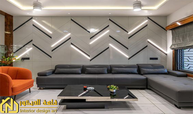 Wood décor for hanging TV Wood-décor-for-hanging