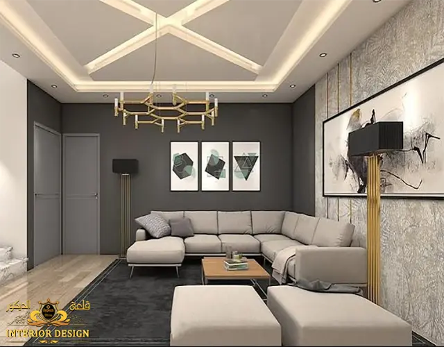 جبسون بورد ريسبشن بسيط جبسون بورد ريسبشن قلعة الديكور