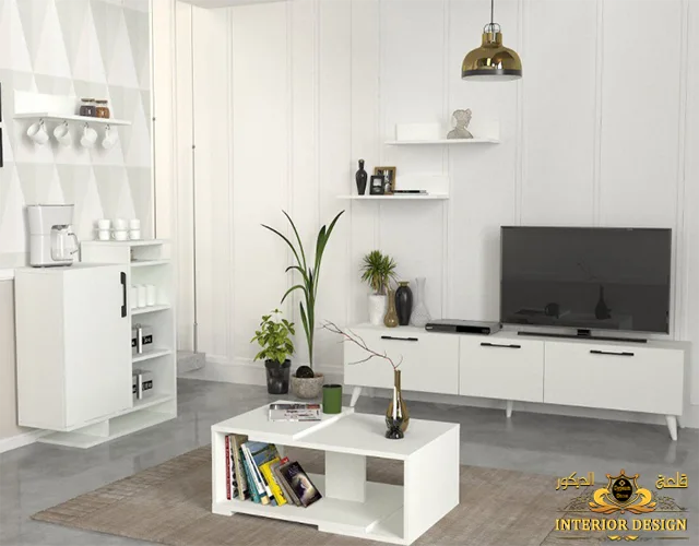 مكتبة شاشة خشب مكتبة شاشة خشب قلعة الديكور