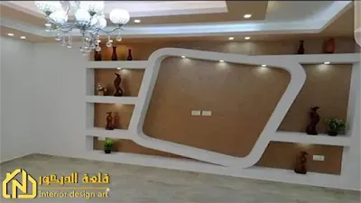 Gypsum-board-TV-library Gypsum-board-TV