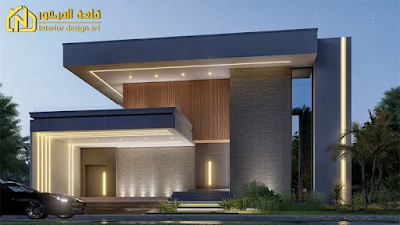 Plan of a two-storey villa with an area of 400 sq Plan of a two-storey villa with an area