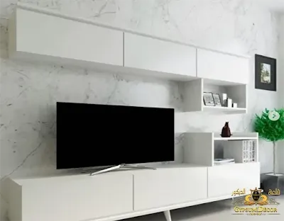 اشكال مكتبات جبس بورد مودرن جبس بورد شاشات