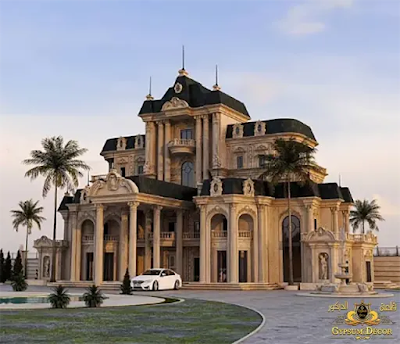 Two-storey modern villa Two-storey villa