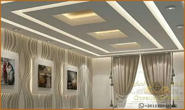 ديكورات جبس حديثة اسقف جبس حديثة
