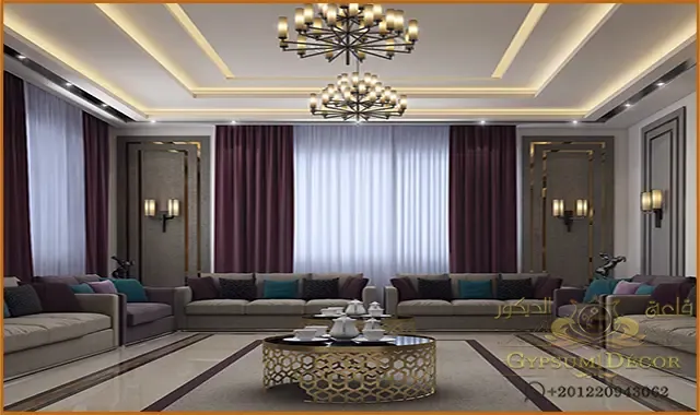 ديكورات جبس صالون ديكور جبس صالون بسيط