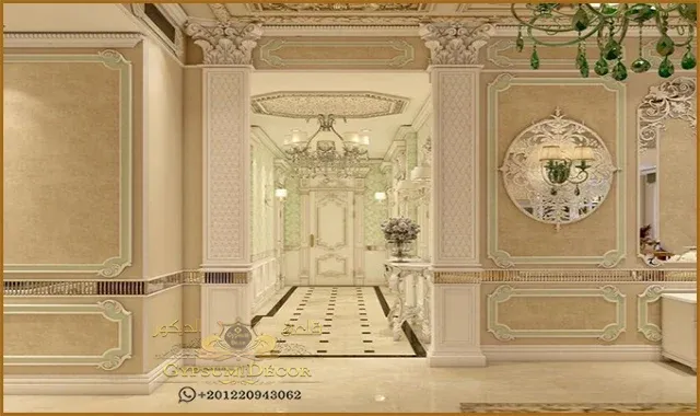 ديكور صالون فخم ديكور حيط صالون