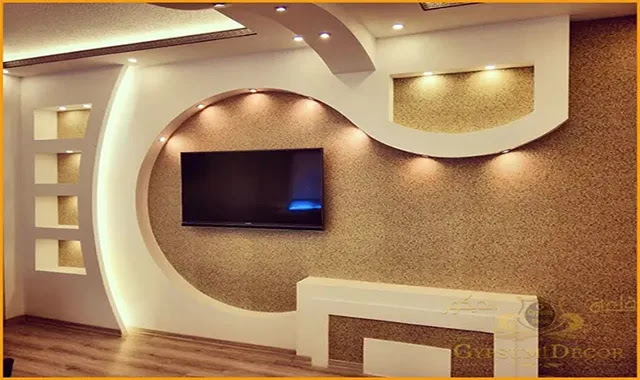 خلفيات تلفزيون مودرن مجالس عربية قلعة الديكور