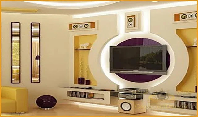 خلفيات تلفزيون مودرن قلعة الديكور